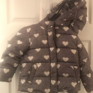 Gap heart coat